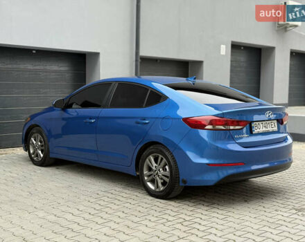 Синий Хендай Элантра, объемом двигателя 2 л и пробегом 209 тыс. км за 9300 $, фото 14 на Automoto.ua