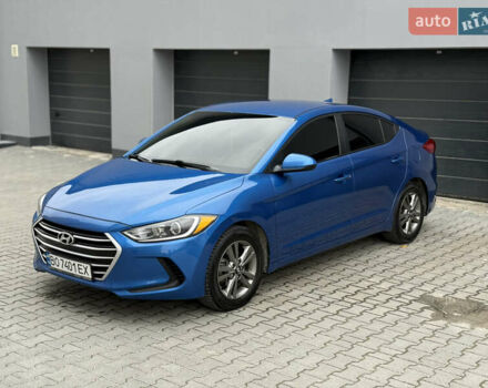 Синий Хендай Элантра, объемом двигателя 2 л и пробегом 209 тыс. км за 9300 $, фото 4 на Automoto.ua