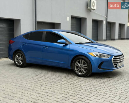 Синий Хендай Элантра, объемом двигателя 2 л и пробегом 209 тыс. км за 9300 $, фото 7 на Automoto.ua