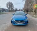 Синий Хендай Элантра, объемом двигателя 2 л и пробегом 80 тыс. км за 10500 $, фото 1 на Automoto.ua