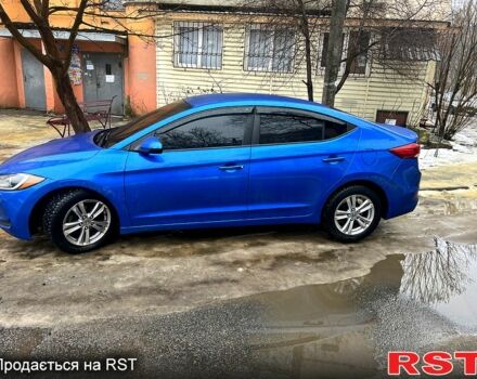 Синий Хендай Элантра, объемом двигателя 2 л и пробегом 126 тыс. км за 9999 $, фото 2 на Automoto.ua