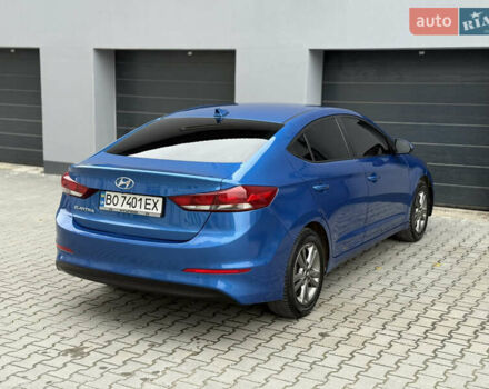 Синий Хендай Элантра, объемом двигателя 2 л и пробегом 209 тыс. км за 9300 $, фото 10 на Automoto.ua
