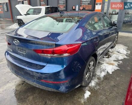 Синий Хендай Элантра, объемом двигателя 2 л и пробегом 113 тыс. км за 8900 $, фото 3 на Automoto.ua