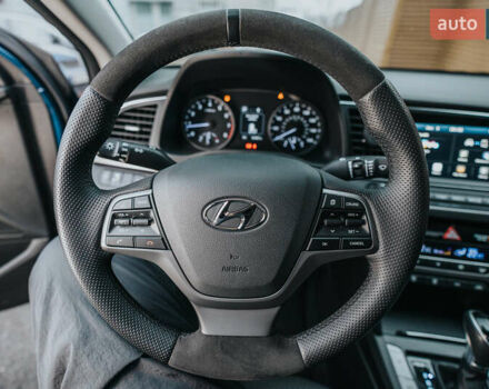 Синий Хендай Элантра, объемом двигателя 2 л и пробегом 92 тыс. км за 12000 $, фото 28 на Automoto.ua