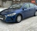 Синій Хендай Елантра, об'ємом двигуна 2 л та пробігом 206 тис. км за 7300 $, фото 1 на Automoto.ua