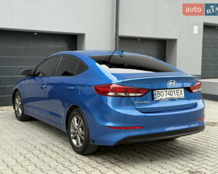 Синий Хендай Элантра, объемом двигателя 2 л и пробегом 209 тыс. км за 9300 $, фото 13 на Automoto.ua