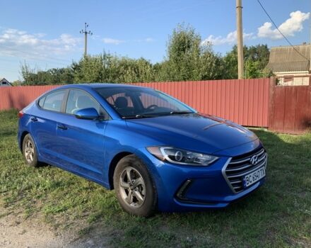 Синій Хендай Елантра, об'ємом двигуна 1.4 л та пробігом 90 тис. км за 10700 $, фото 1 на Automoto.ua