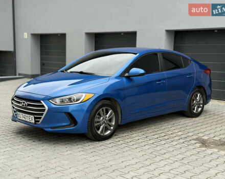 Синий Хендай Элантра, объемом двигателя 2 л и пробегом 209 тыс. км за 9300 $, фото 3 на Automoto.ua