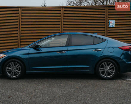 Синий Хендай Элантра, объемом двигателя 2 л и пробегом 92 тыс. км за 12000 $, фото 1 на Automoto.ua