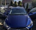 Синий Хендай Элантра, объемом двигателя 2 л и пробегом 140 тыс. км за 13800 $, фото 1 на Automoto.ua