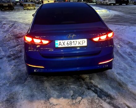 Синий Хендай Элантра, объемом двигателя 2 л и пробегом 126 тыс. км за 9999 $, фото 6 на Automoto.ua