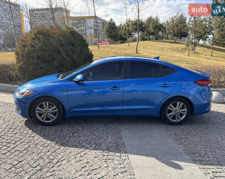 Синий Хендай Элантра, объемом двигателя 2 л и пробегом 94 тыс. км за 11499 $, фото 3 на Automoto.ua