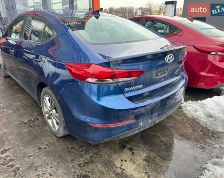 Синий Хендай Элантра, объемом двигателя 2 л и пробегом 113 тыс. км за 8900 $, фото 4 на Automoto.ua