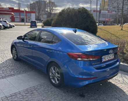 Синий Хендай Элантра, объемом двигателя 2 л и пробегом 94 тыс. км за 11499 $, фото 5 на Automoto.ua