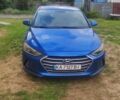 Синий Хендай Элантра, объемом двигателя 2 л и пробегом 124 тыс. км за 13500 $, фото 1 на Automoto.ua
