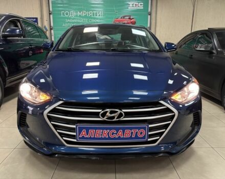 Синий Хендай Элантра, объемом двигателя 2 л и пробегом 33 тыс. км за 12500 $, фото 6 на Automoto.ua