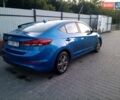 Синий Хендай Элантра, объемом двигателя 2 л и пробегом 75 тыс. км за 12500 $, фото 7 на Automoto.ua
