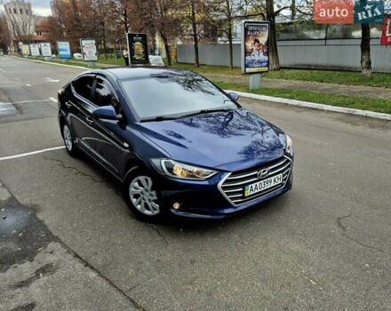 Синій Хендай Елантра, об'ємом двигуна 1.6 л та пробігом 119 тис. км за 13350 $, фото 75 на Automoto.ua