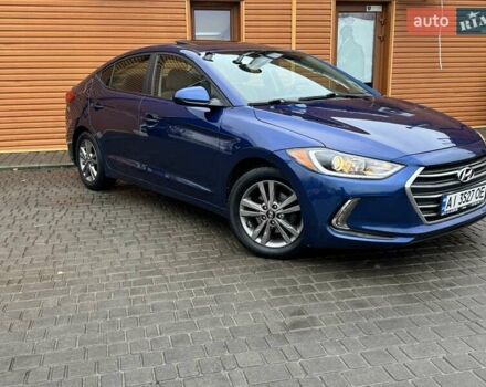 Синій Хендай Елантра, об'ємом двигуна 2 л та пробігом 56 тис. км за 11500 $, фото 11 на Automoto.ua