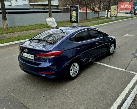 Синій Хендай Елантра, об'ємом двигуна 1.6 л та пробігом 119 тис. км за 13350 $, фото 15 на Automoto.ua