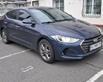 Хендай Элантра 2018 в Киеве на Automoto.ua Синий Хендай Элантра, объемом двигателя 2 л и пробегом 117 тыс. км за 14500 $, фото 5 на Automoto.ua