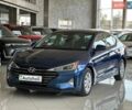 Синий Хендай Элантра, объемом двигателя 2 л и пробегом 81 тыс. км за 12990 $, фото 1 на Automoto.ua