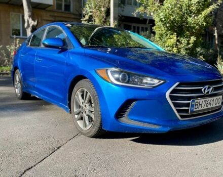 Синій Хендай Елантра, об'ємом двигуна 2 л та пробігом 94 тис. км за 12000 $, фото 1 на Automoto.ua