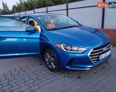 Синий Хендай Элантра, объемом двигателя 2 л и пробегом 75 тыс. км за 12500 $, фото 17 на Automoto.ua