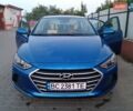 Синий Хендай Элантра, объемом двигателя 2 л и пробегом 75 тыс. км за 12500 $, фото 1 на Automoto.ua