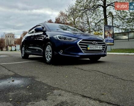 Синій Хендай Елантра, об'ємом двигуна 1.6 л та пробігом 119 тис. км за 13350 $, фото 14 на Automoto.ua