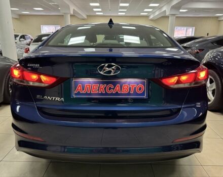 Синий Хендай Элантра, объемом двигателя 2 л и пробегом 33 тыс. км за 12500 $, фото 3 на Automoto.ua