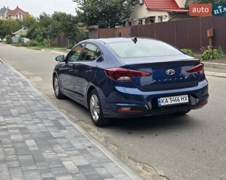 Синий Хендай Элантра, объемом двигателя 2 л и пробегом 98 тыс. км за 13500 $, фото 5 на Automoto.ua