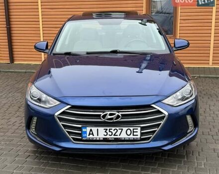 Синій Хендай Елантра, об'ємом двигуна 2 л та пробігом 56 тис. км за 11500 $, фото 1 на Automoto.ua
