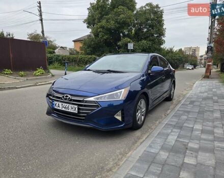 Синий Хендай Элантра, объемом двигателя 2 л и пробегом 98 тыс. км за 13500 $, фото 6 на Automoto.ua