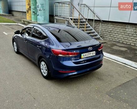 Синій Хендай Елантра, об'ємом двигуна 1.6 л та пробігом 119 тис. км за 13350 $, фото 1 на Automoto.ua