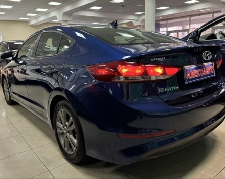 Синий Хендай Элантра, объемом двигателя 2 л и пробегом 33 тыс. км за 12500 $, фото 1 на Automoto.ua