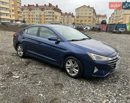 Синий Хендай Элантра, объемом двигателя 2 л и пробегом 144 тыс. км за 13500 $, фото 7 на Automoto.ua