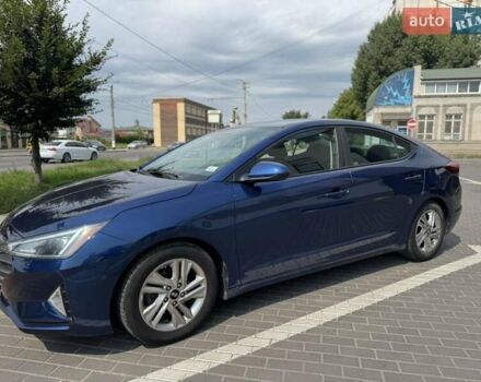 Синий Хендай Элантра, объемом двигателя 2 л и пробегом 150 тыс. км за 12900 $, фото 13 на Automoto.ua