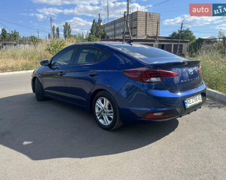 Синий Хендай Элантра, объемом двигателя 2 л и пробегом 112 тыс. км за 13900 $, фото 2 на Automoto.ua