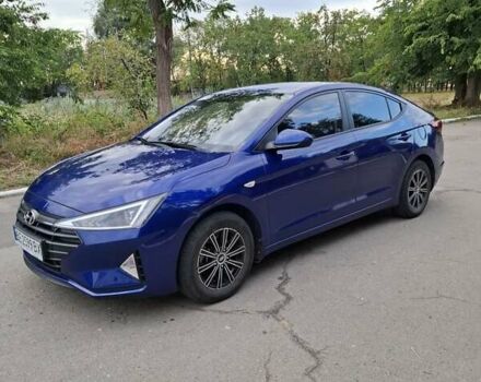 Хендай Элантра 2019 в Николаеве на Automoto.ua Синий Хендай Элантра, объемом двигателя 1.59 л и пробегом 68 тыс. км за 15200 $, фото 10 на Automoto.ua