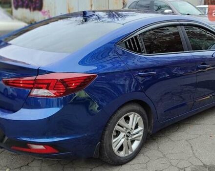 Синий Хендай Элантра, объемом двигателя 2 л и пробегом 68 тыс. км за 14300 $, фото 3 на Automoto.ua