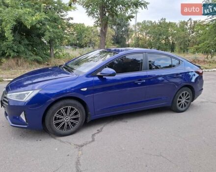 Хендай Элантра 2019 в Николаеве на Automoto.ua Синий Хендай Элантра, объемом двигателя 1.59 л и пробегом 68 тыс. км за 15200 $, фото 11 на Automoto.ua