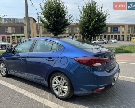 Синий Хендай Элантра, объемом двигателя 2 л и пробегом 150 тыс. км за 12900 $, фото 6 на Automoto.ua