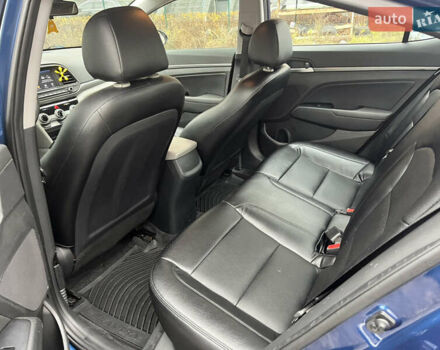 Синий Хендай Элантра, объемом двигателя 2 л и пробегом 144 тыс. км за 13500 $, фото 14 на Automoto.ua