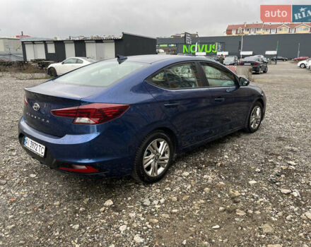 Синий Хендай Элантра, объемом двигателя 2 л и пробегом 144 тыс. км за 13500 $, фото 3 на Automoto.ua