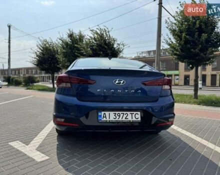 Синий Хендай Элантра, объемом двигателя 2 л и пробегом 150 тыс. км за 12900 $, фото 9 на Automoto.ua