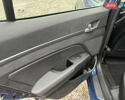 Синий Хендай Элантра, объемом двигателя 2 л и пробегом 144 тыс. км за 13500 $, фото 15 на Automoto.ua