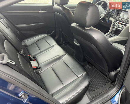 Синий Хендай Элантра, объемом двигателя 2 л и пробегом 144 тыс. км за 13500 $, фото 16 на Automoto.ua