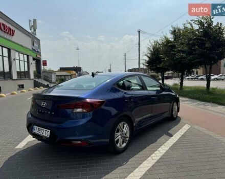 Синий Хендай Элантра, объемом двигателя 2 л и пробегом 150 тыс. км за 12900 $, фото 2 на Automoto.ua