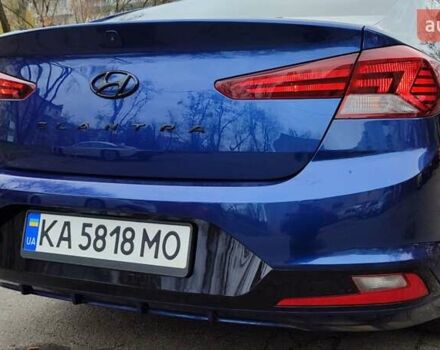 Синий Хендай Элантра, объемом двигателя 2 л и пробегом 68 тыс. км за 14300 $, фото 7 на Automoto.ua